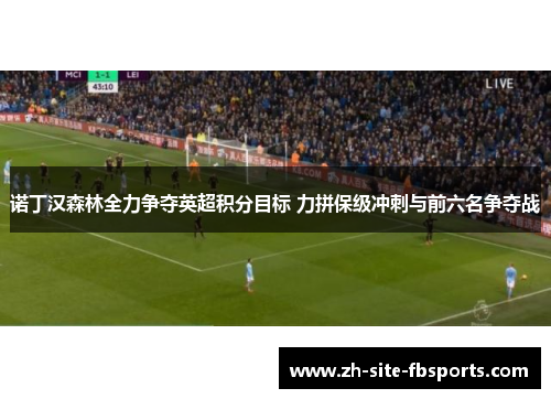 诺丁汉森林全力争夺英超积分目标 力拼保级冲刺与前六名争夺战 诺丁汉森林全力争夺英超积分目标 力拼保级冲刺与前六名争夺战